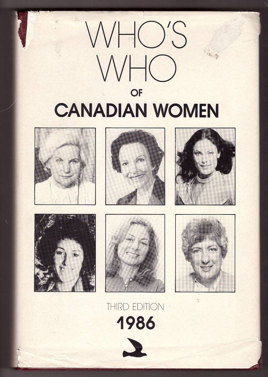 Image for Who's Who of Canadian Women, 1986