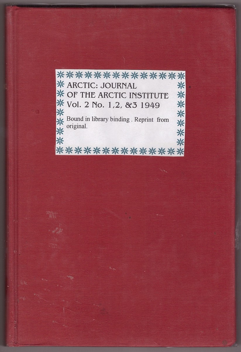 Image for ARCTIC VOLUME 2, ISSUES 1, 2 & 3, 1949