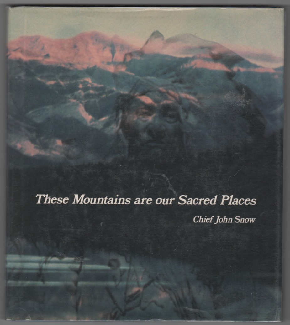 Image for THESE MOUNTAINS ARE OUR SACRED PLACES The Story of the Stoney Indians
