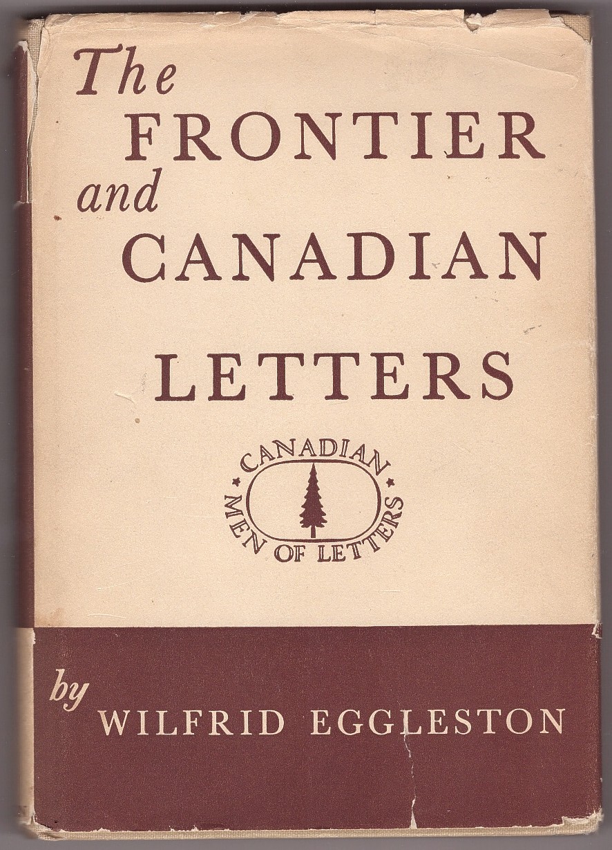 Image for The Frontier and Canadian Letters