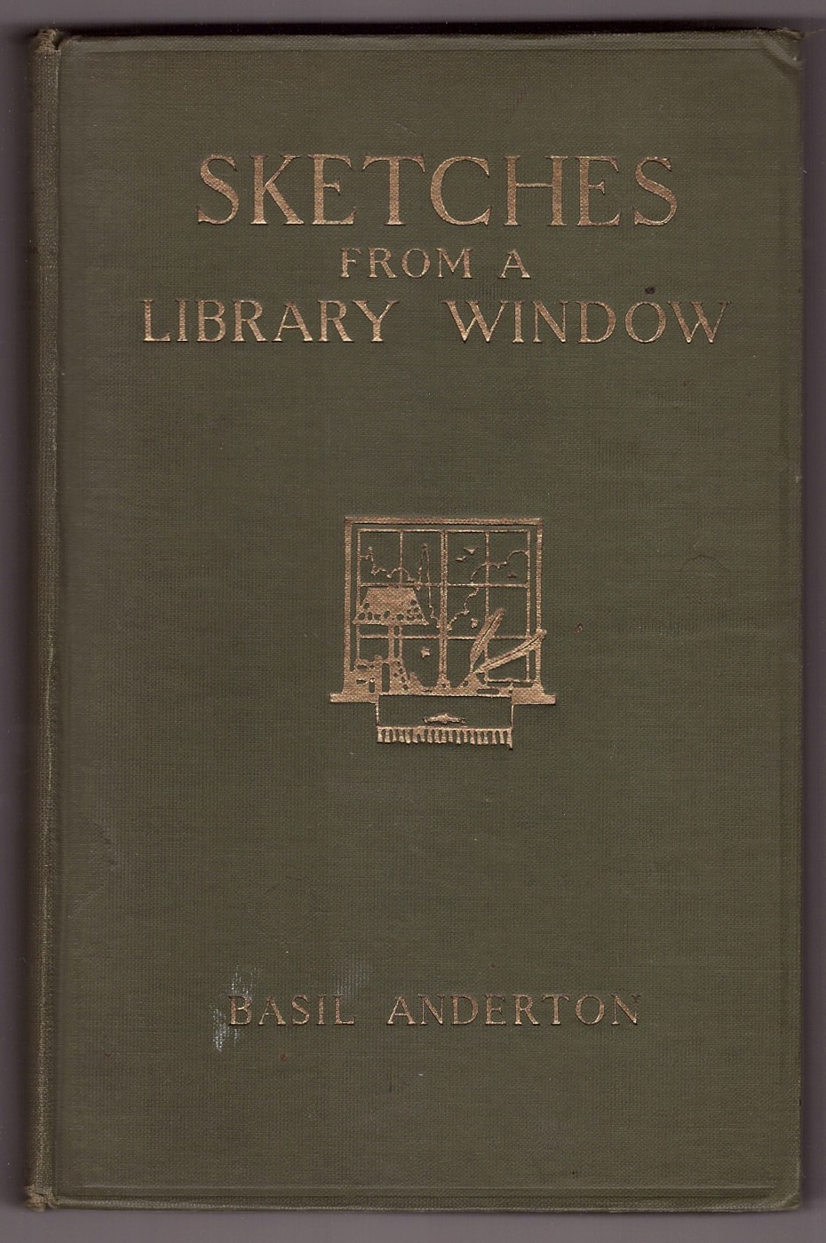 Image for SKETCHES FROM A LIBRARY WINDOW
