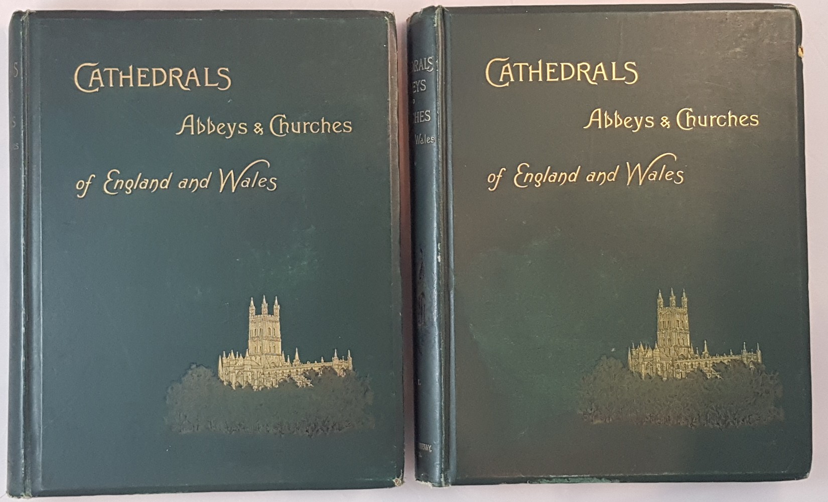 PROF. T. G. BONNEY - *Cathedrals, Abbeys, and Churches of England and Wales; Descriptive, Historical, Pictorial 2 Vols