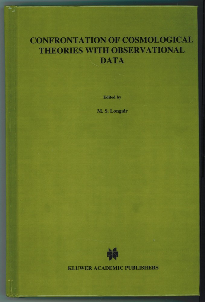 Image for Confrontation of Cosmological Theories with Observational Data