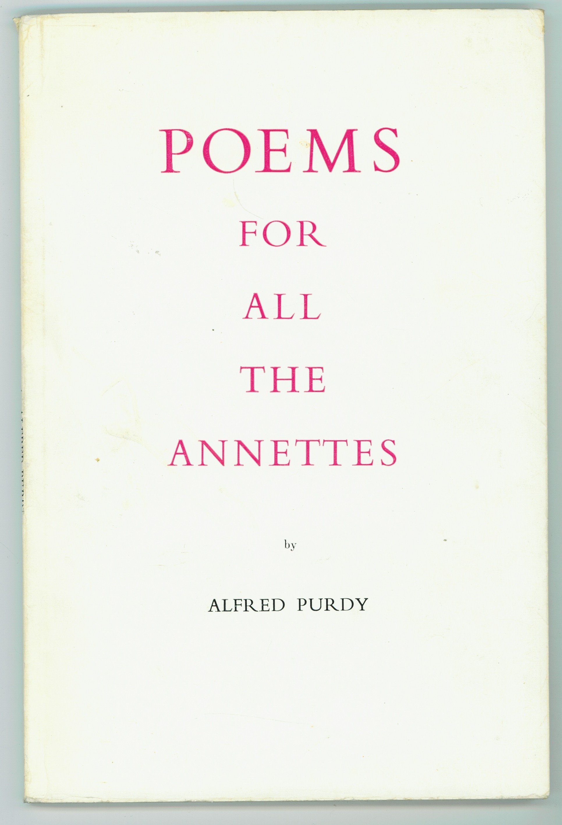 Image for Poems for All the Annettes