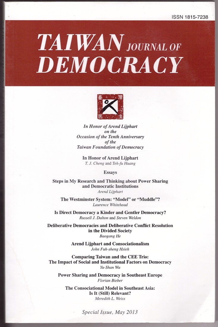 CHENG, T.J. - Taiwan Journal of Democracy