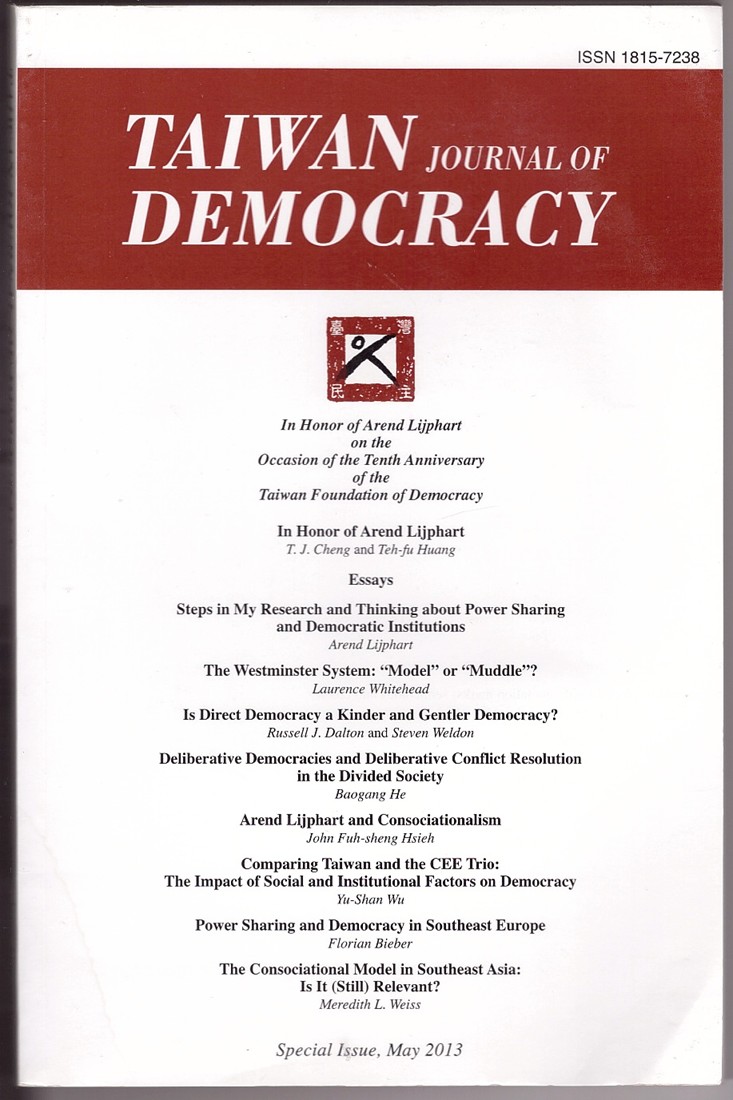 Taiwan Journal of Democracy Image for Taiwan Journal of Democracy