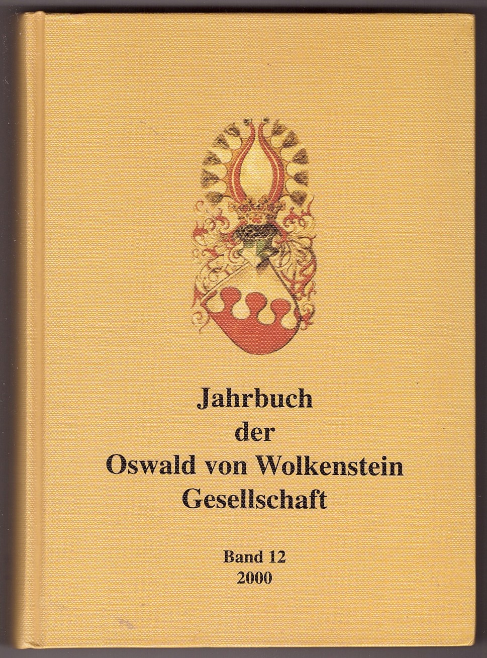 Image for Jahrbuch der Oswald von Wolkenstein Gesellschaft Band 12 2000