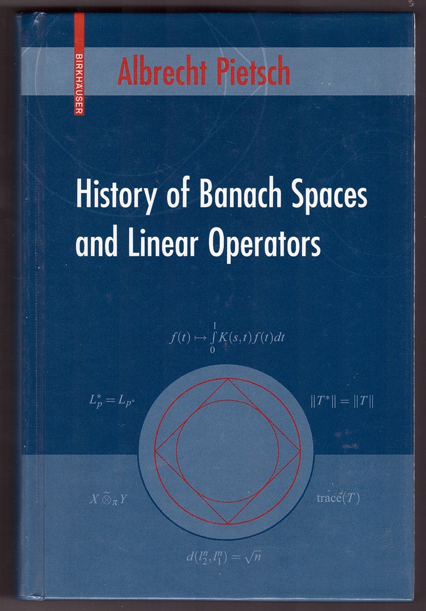 Image for History of Banach Spaces and Linear Operators