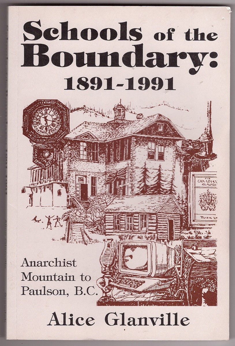 GLANVILLE, ALICE - Schools of the Boundary, 1891