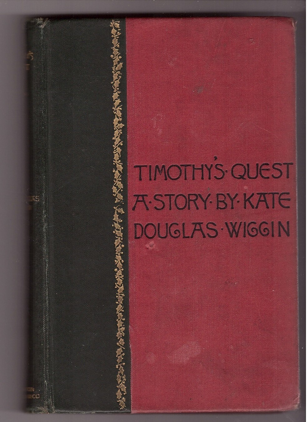 Image for TIMOTHY'S QUEST: A Story for Anybody, Young or Old, Who Wants to Read It