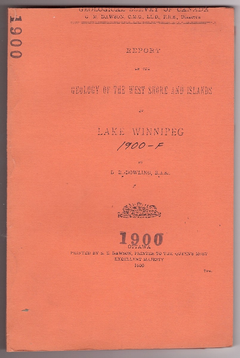 Image for Report on the Geology of the West Shore and Islands of Lake Winnipeg 1900-F